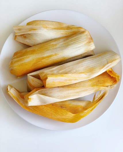 Instant Pot Tamales without Lard