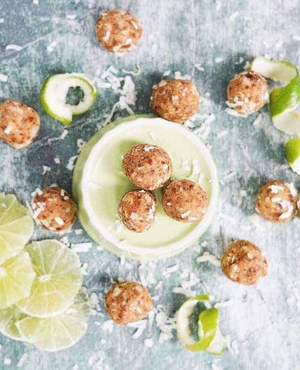 Key Lime Pie Energy Balls (Paleo, AIP, Vegan, GF, Whole 30)