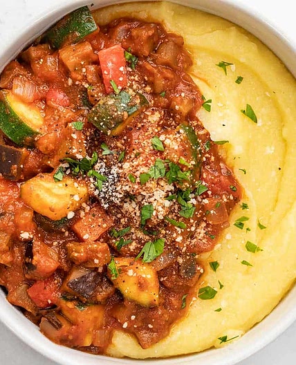 Summer Vegetables in Red Sauce