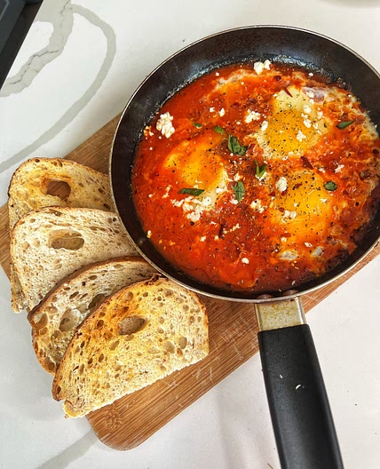 Shakshuka Inspired Egg Dip — Angiela Eats - 