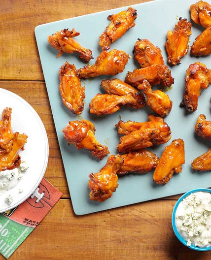 Bourbon-Glazed Chicken Wings