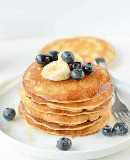 Chickpea flour pancakes