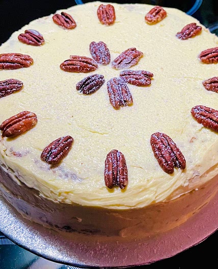 Vegan carrot cake 