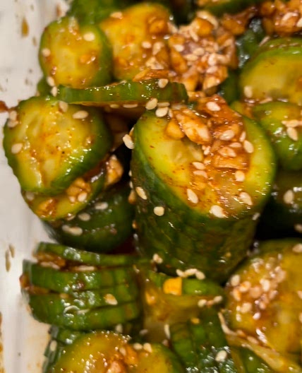 Asian Cucumber Salad 