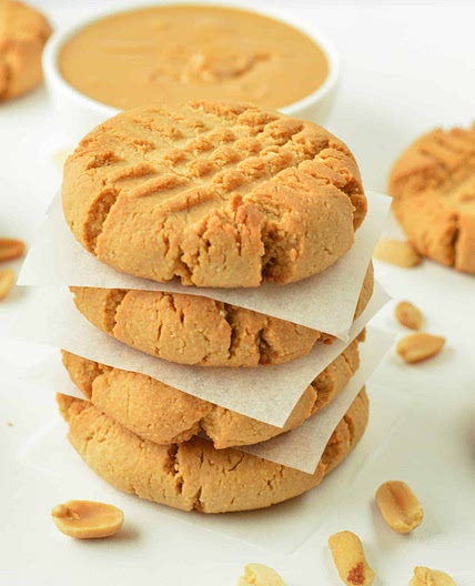 Almond Flour Peanut Butter Cookies