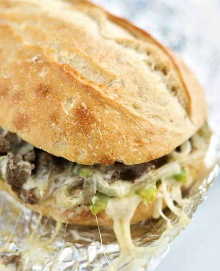 Ground Beef Philly Cheesesteak