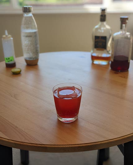 Hibiscus Rum Punch