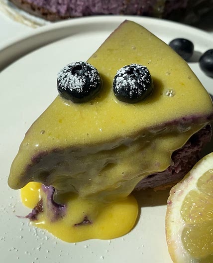 Blueberry Lemon Cheesecake