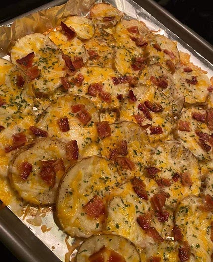 Loaded Potato Slices