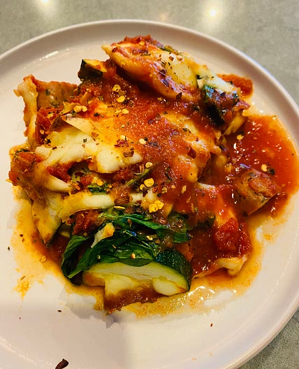 Plexus Spinach Ravioli Lasagna