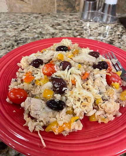 Mediterranean Chicken Casserole 
