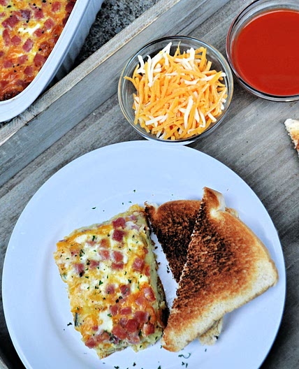 Hashbrown Breakfast Bake Is The Perfect Weekend Brunch or Weeknight "Brinner"