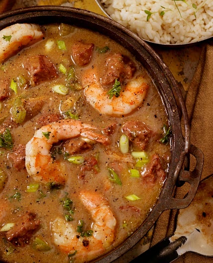 Big Easy Bash: Celebrate Mardi Gras At Home with Shrimp and Sausage Gumbo