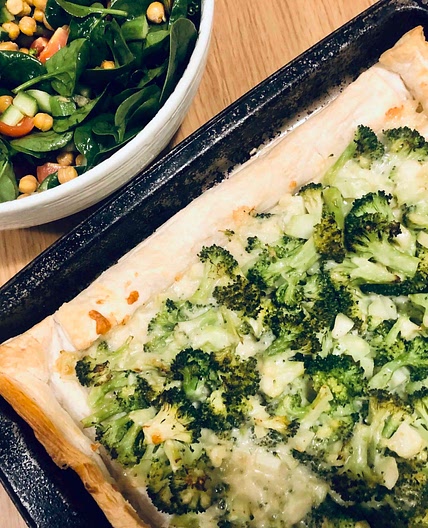 30. Gruyère Broccoli Tart