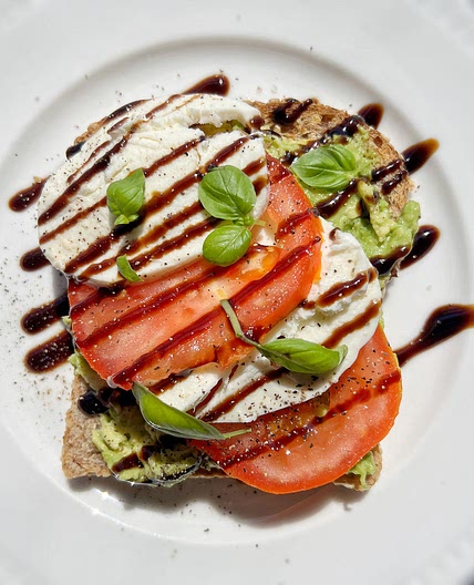 Caprese Avocado Toast