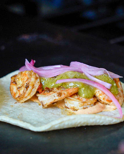 Chipotle Shrimp Tacos — Ethan
