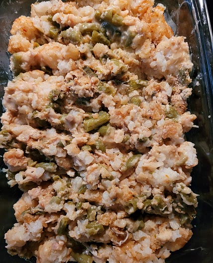 Tater tot Italian Chicken Casserole