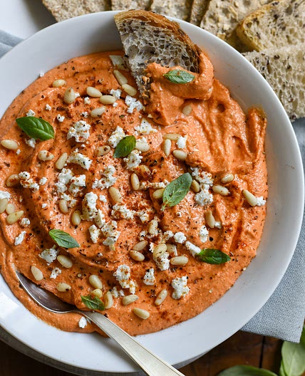 Roasted Red Pepper Dip (Poivronade)