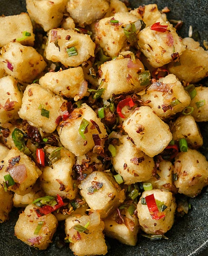 Crispy Salt and Pepper Tofu