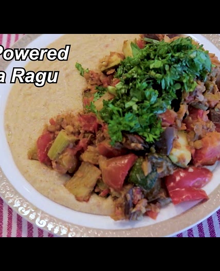 Plant-Powered Polenta Ragu 
