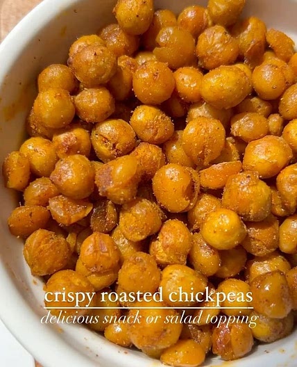 Crispy Roasted Chickpeas