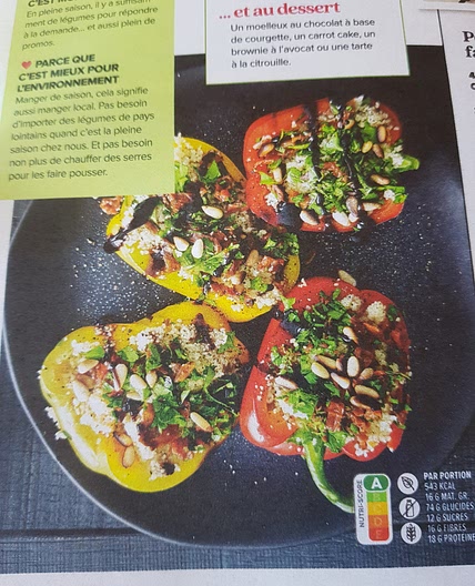 Poivrons farcis veggie