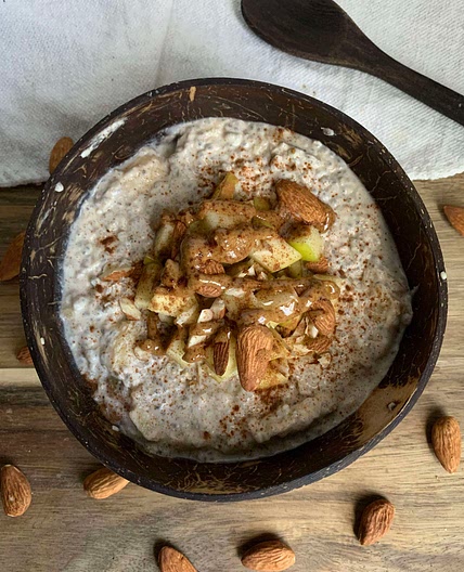 Chia Pudding Jar - Apple Cinnamon