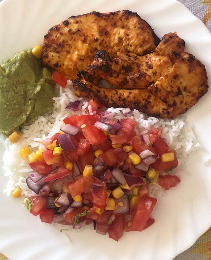 Air fried Mexican inspired Chicken