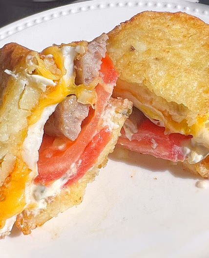 Hashbrown Breakfast Sandwich