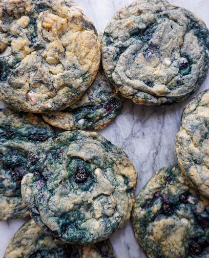 Vegan Blueberry Cookies