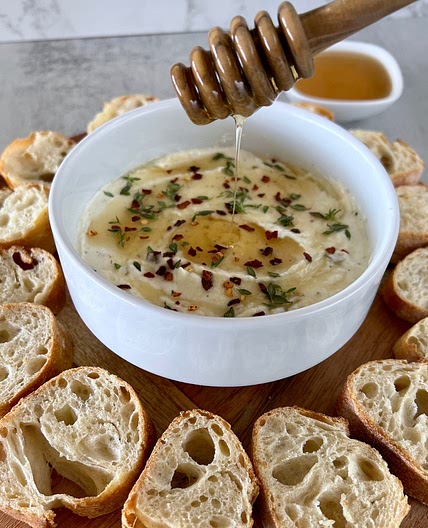 Tyrosalata (Whipped Feta with Honey)