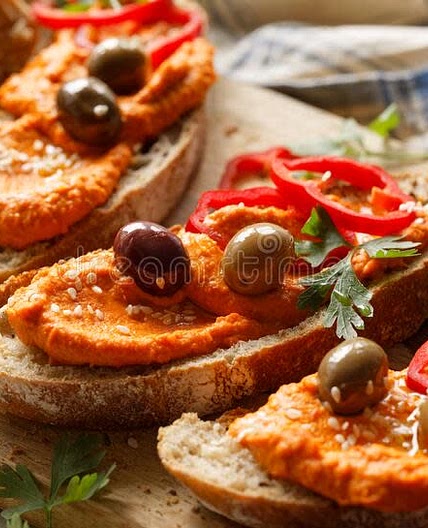 Muhammara Sandwich