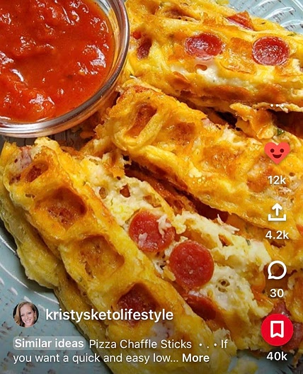 Pizza Chaffee Sticks