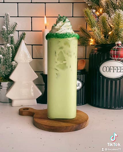 White Chocolate Peppermint Matcha