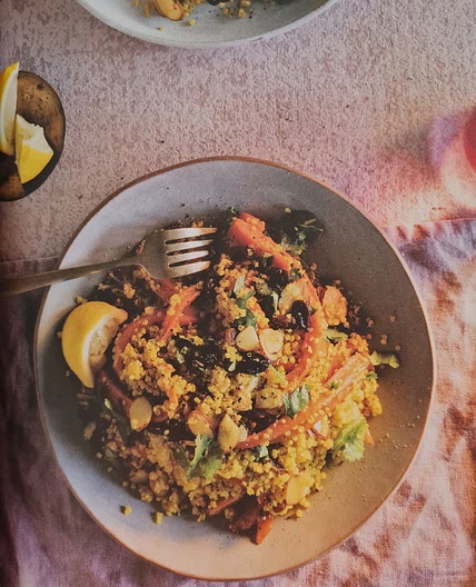Moroccan Roasted Carrot and Quinoa Salad