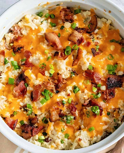 Loaded Cauliflower Casserole