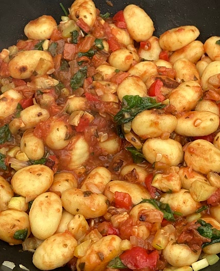 Gnocchis aux légumes