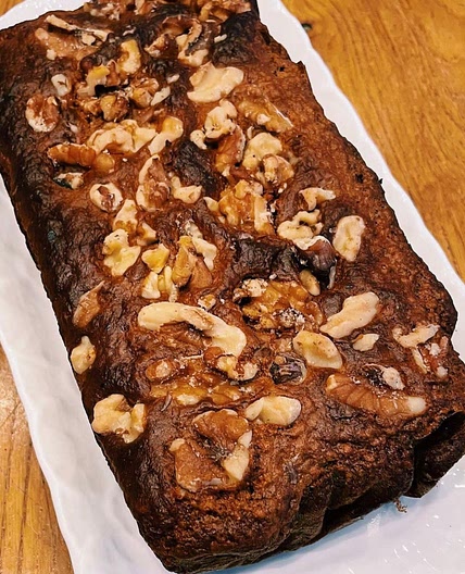 Tahini Banana Bread
