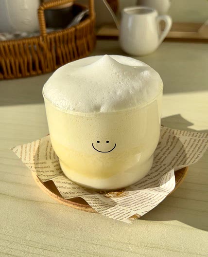 Coconut pineapple milkshake