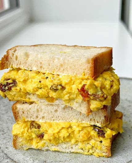 Coronation Chickpea Sandwich
