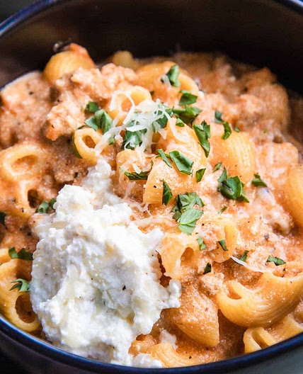One-Pot Creamy Turkey Lasagna Soup