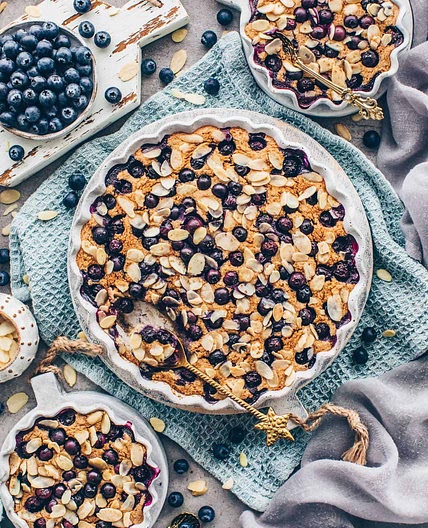 Vegane Baked Oats