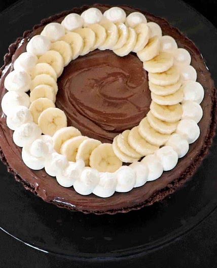 Rich Chocolate Banana Cream Pie