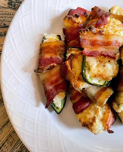 Bacon Wrapped Jalapeno Poppers