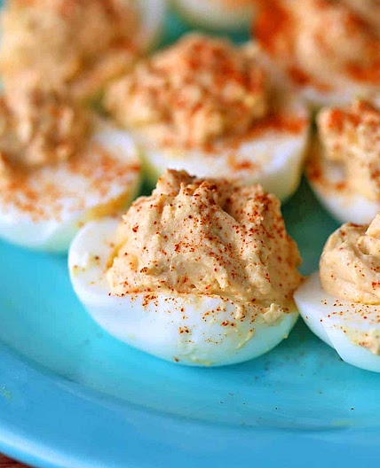 Greek Yogurt Deviled Eggs