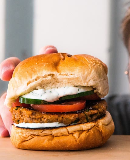 Easiest Tuna Burger