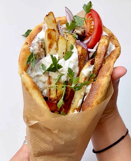 Greek Chicken Gyros Recipe