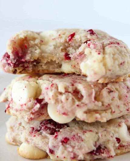 Copycat Raspberry Cheesecake Cookies