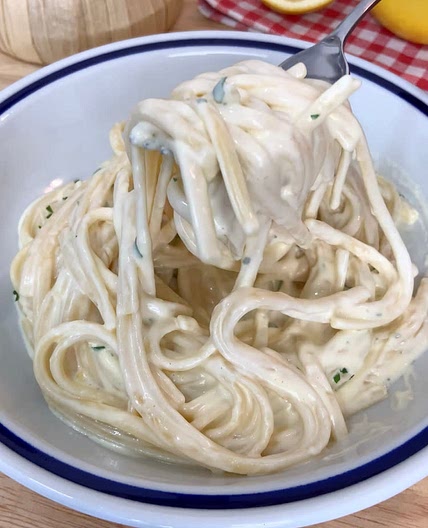 CREAMY LEMON LINGUINE
