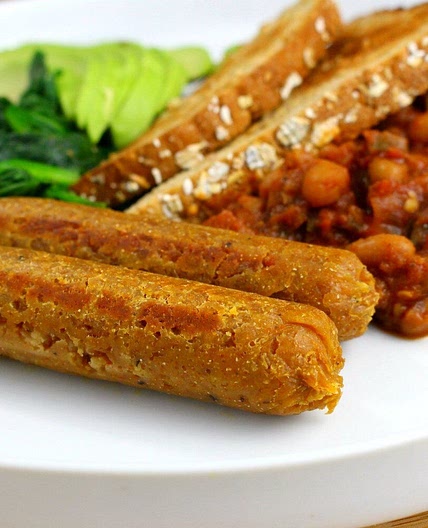 Vegan Maple Breakfast Sausage